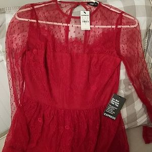 Express Red Dress